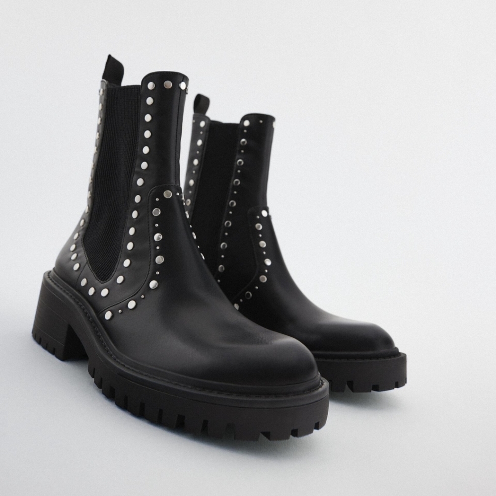 Zara boot Studd